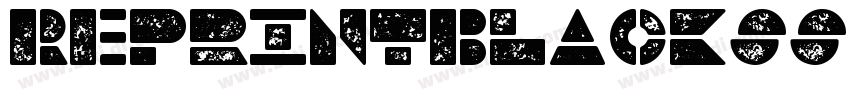 ReprintBlackSSK字体转换 ReprintBlackSSK字体转换