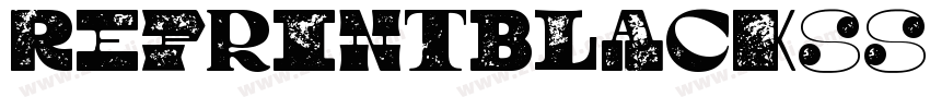 ReprintBlackSSK字体转换 ReprintBlackSSK字体转换