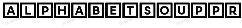 AlphabetSoupPro字体转换 AlphabetSoupPro字体转换
