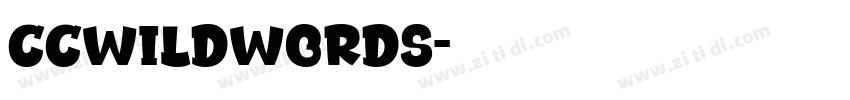 ccwildwords字体转换