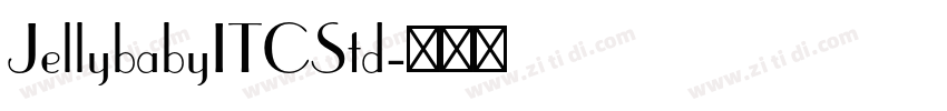 JellybabyITCStd字体转换