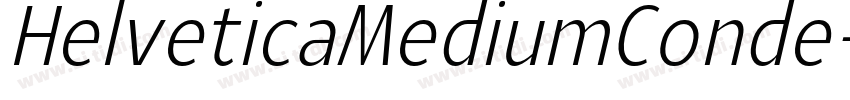 HelveticaMediumConde字体转换 HelveticaMediumConde字体转换