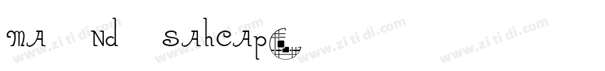 MacondoSwashCaps字体转换