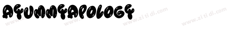 AYummyApology字体转换