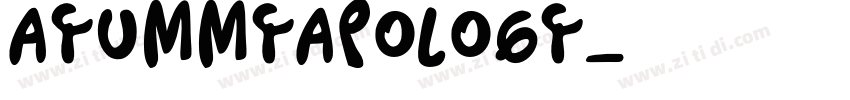 AYummyApology字体转换