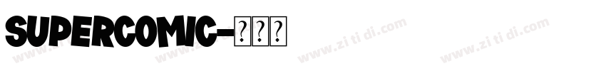 SuperComic字体转换