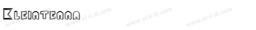 Kleintenna字体转换