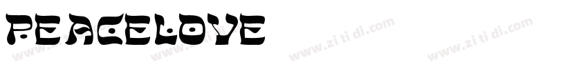 Peacelove字体转换