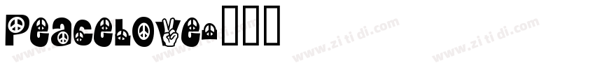 Peacelove字体转换