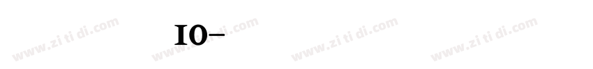 锐字锐线怒放黑简10字体转换