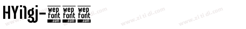 HYi1gj字体转换