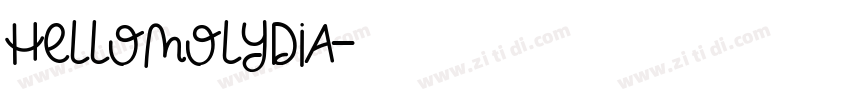 HelloMolydia字体转换