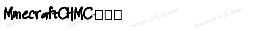 MinecraftCHMC字体转换