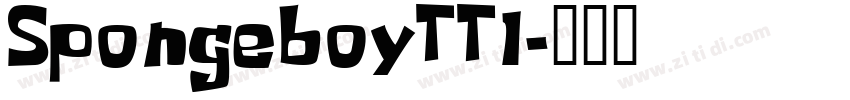 SpongeboyTT1字体转换