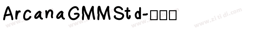 ArcanaGMMStd字体转换