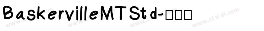 BaskervilleMTStd字体转换 BaskervilleMTStd字体转换
