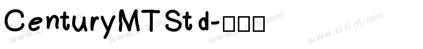 CenturyMTStd字体转换