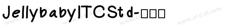JellybabyITCStd字体转换
