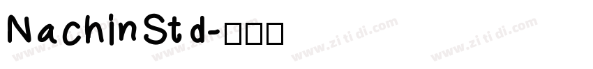 NachinStd字体转换