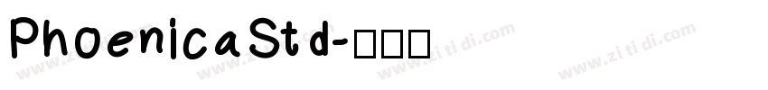 PhoenicaStd字体转换