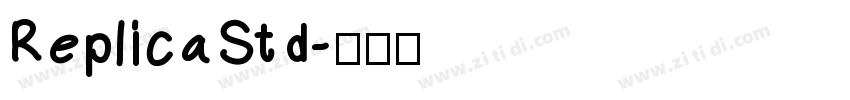 ReplicaStd字体转换