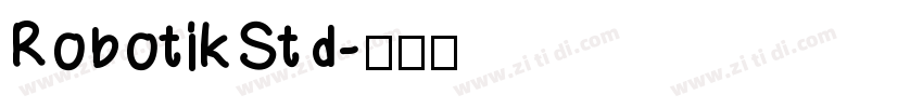 RobotikStd字体转换