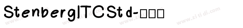 StenbergITCStd字体转换