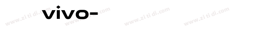 旗黑可变vivo字体转换