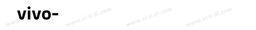 汉仪vivo字体转换