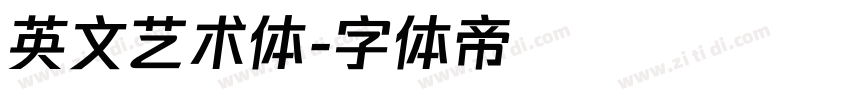 英文艺术体字体转换