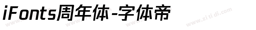 iFonts周年体字体转换
