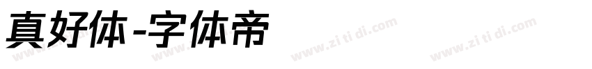 真好体字体转换