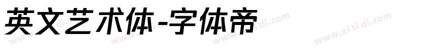 英文艺术体字体转换