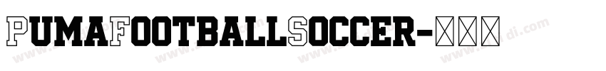 PumaFootballSoccer字体转换