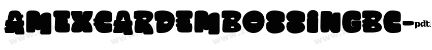 AmexCardEmbossingBc字体转换 AmexCardEmbossingBc字体转换