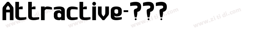 Attractive字体转换