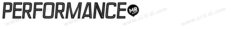 PERFORMANCE字体转换