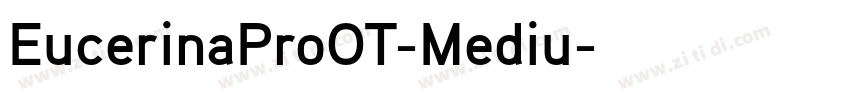 EucerinaProOT-Mediu字体转换