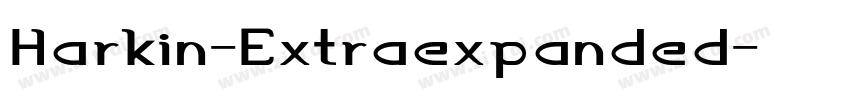 Harkin-Extraexpanded字体转换 Harkin-Extraexpanded字体转换