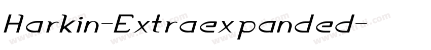 Harkin-Extraexpanded字体转换 Harkin-Extraexpanded字体转换