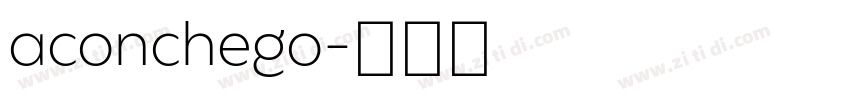 aconchego字体转换 aconchego字体转换