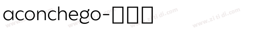 aconchego字体转换 aconchego字体转换