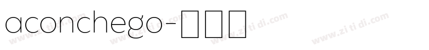 aconchego字体转换 aconchego字体转换