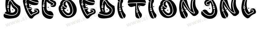 DecoEditionJNL字体转换