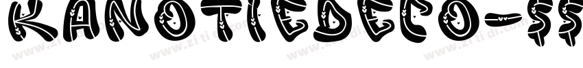KanotieDeco字体转换 KanotieDeco字体转换