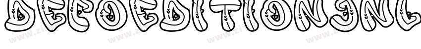 DecoEditionJNL字体转换