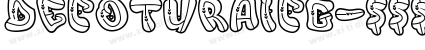DecoturaICG字体转换