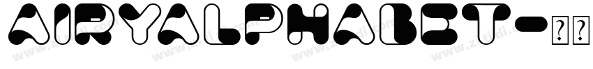 AiryAlphabet字体转换