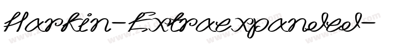 Harkin-Extraexpanded字体转换 Harkin-Extraexpanded字体转换