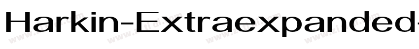 Harkin-Extraexpanded字体转换 Harkin-Extraexpanded字体转换